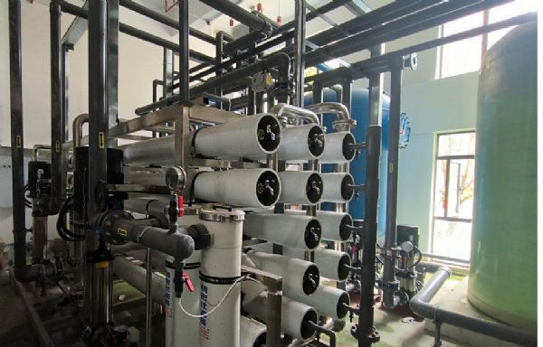 杭州博大20T双级+EDI设备安装完成