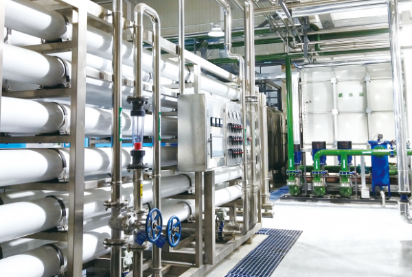 内蒙古生物制药110T反渗透设备安装调试完成