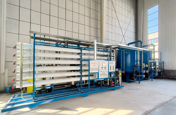 日照洗涤用30T反渗透设备安装调试